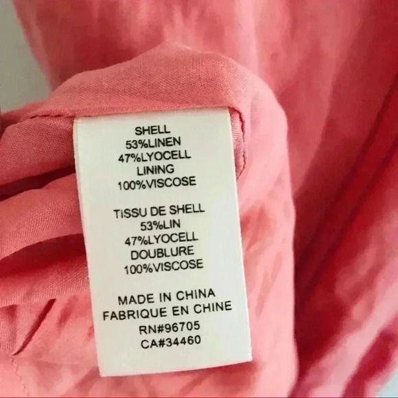 New Rebecca Taylor Linen Slip Midi Dress $450.00 - Picture 9 of 9